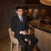 帅哥祖克Zook 的皮鞋丝袜帅照