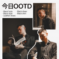 Zack 小爷叔的正装丝袜照分享